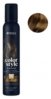 Indola Mousse Colorante Blond Foncé Color Style Mousse