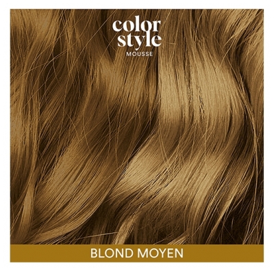 Indola Mousse Colorante Blond Moyen Color Style Mousse