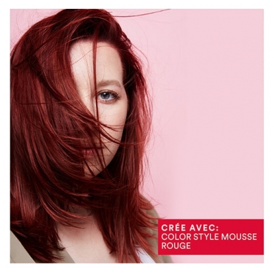 Indola Mousse Colorante Rouge Color Style Mousse