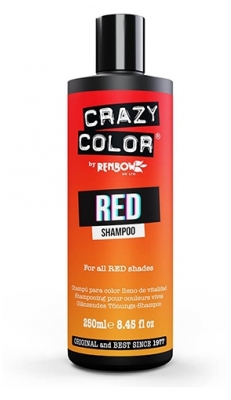 Crazy Color Uudelleenaktivoiva Shampoo Punainen