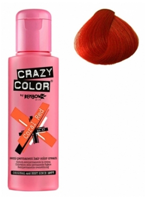 Crazy Color Korálově červená