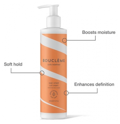 Bouclème Crème Boucles Seal + Shield Curl Cream Bouclème 300ml