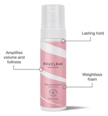 Bouclème Mousse Volume Boucles Super Volumizing Foam Bouclème 200ml