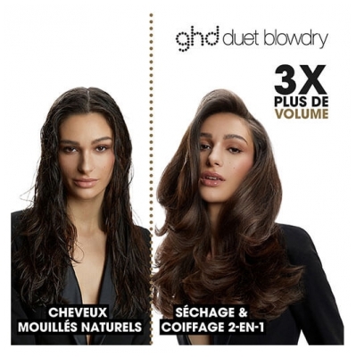 ghd Brosse Soufflante 2-en-1 ghd Duet Blowdry Blanc