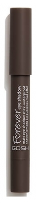 Gosh Copenhagen Ombre à Paupières Forever Eye Shadow 11 Matt Dark Brown Gosh