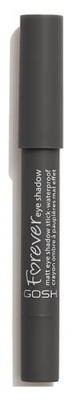 Gosh Copenhagen Ombre à Paupières Forever Eye Shadow 12 Matt Dark Grey Gosh
