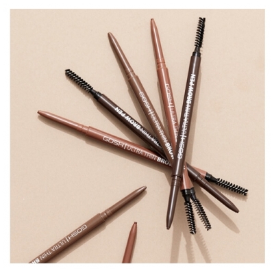 Gosh Copenhagen Crayon à Sourcils Ultra Thin 001 Brun Gosh