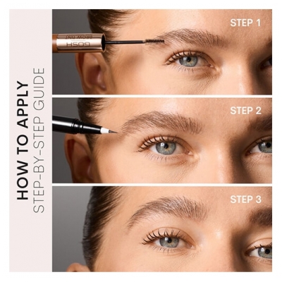 Gosh Copenhagen Gel Teinture Sourcils Semi-permanent Brow Tint 002 Dark Brown Gosh