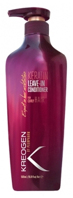 Kreogen Nenuoprenama Priežiūra Garbanotiems Plaukams Su Keratinu