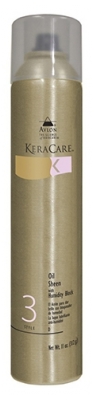 Keracare Oil Sheen Spray Humidity Block Styling Hair Spray