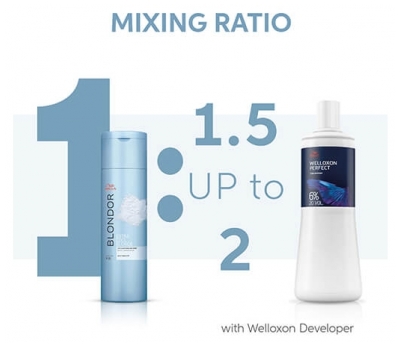 Wella Crème Décolorante Extra Cool Blonde Blondor Wella 150g