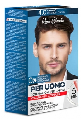 Renée Blanche Hårfärgningskit för Män N-4 Kastanjebrunt