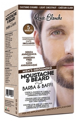 Renée Blanche Skägg- & Mustaschfärgkit Ljusbrunt
