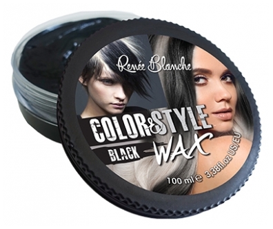 Ceară de Coafare și Colorare Renée Blanche, Negru