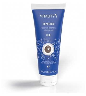 Máscara Pigmentante Azul Espresso de Vitality