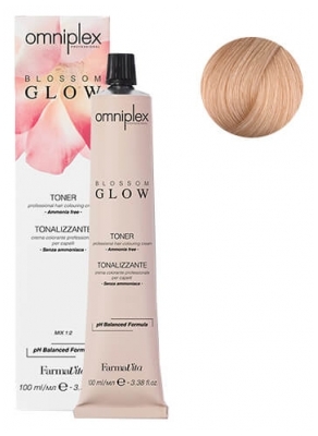 FarmaVita Crème Colorante Toner T 10.43 Abricot Blossom Glow Omniplex