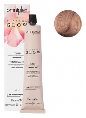FarmaVita Crème Colorante Toner T 9.5 Marron Acajou Blossom Glow Omniplex