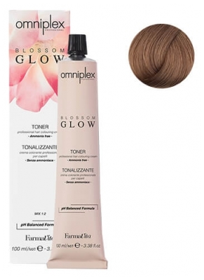 FarmaVita Coloring Cream Toner DT 9.82 Milk Chocolate Blossom Glow Omniplex