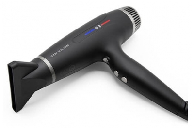 Corioliss Typhoon Asciugacapelli 2400W Nero Cromo