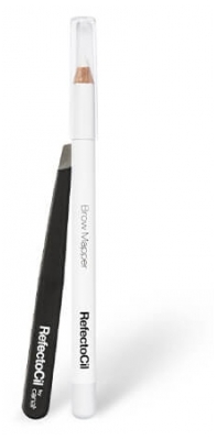 RefectoCil Brow Mapper Crayon Kajal Blanc Intense Browns