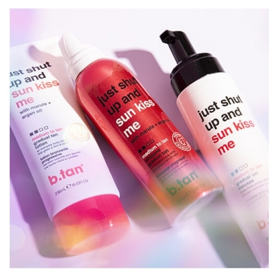 B.Tan Mousse Autobronzante Progressive & Hydratante Just Shut Up & Sun Kiss Me