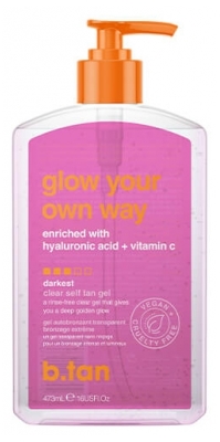B.Tan Glow Your Own Way Self Tanning Gel