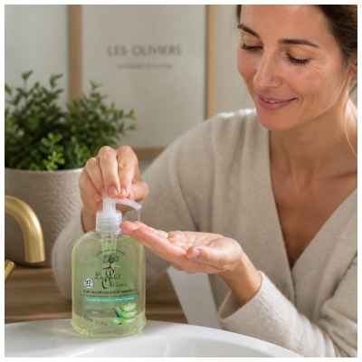 Săpun Lichid Pur de Marseille cu Aloe Vera Le Petit Olivier 300 ml