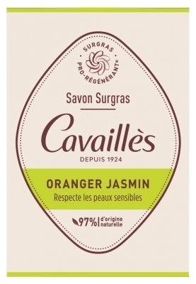 Cavaillès Savon Surgras Oranger Jasmin 100 g