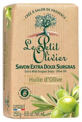 Săpun Extra Blând cu Ulei de Măsline Săpun Extra Gras Le Petit Olivier 250 g