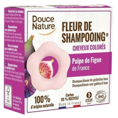 Douce Nature Floare de Șampon Păr Vopsit Bio 85 g