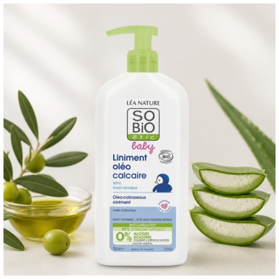 Léa Nature SO BIO étic Baby Linimento Oleo-Calcareo Bio 500 ml