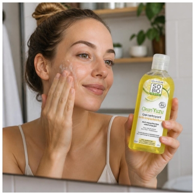 Léa Nature SO BIO étic Clean'Yuzu Gel de Limpeza Anti-Imperfeições Bio 200 ml