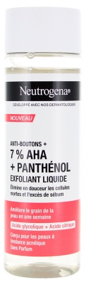 Neutrogena Anti-Puistjes + Parfumvrije Vloeibare Exfoliant 125 ml