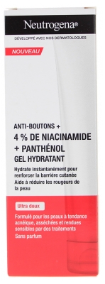 Neutrogena Anti-Granos + Gel Hidratante Sin Perfume 50 ml