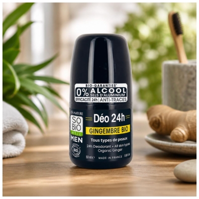 Léa Nature SO BIO étic Men Deo 24H Ingwer Roll-On Bio 50 ml