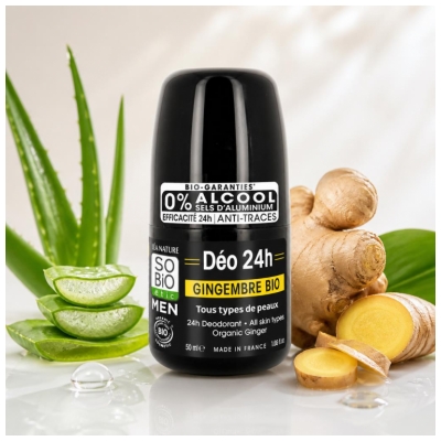 Léa Nature SO BIO étic Men Deo 24H Ingwer Roll-On Bio 50 ml