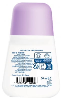 Narta Biotic Antiperspirantas 48H Jautriai Odai 50 ml