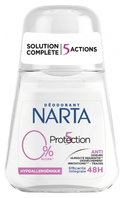 Narta Protezione 5 Ipoallergenico 48H Deodorante 50 ml
