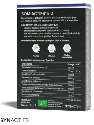 SomActifs Bio 30 Cápsulas