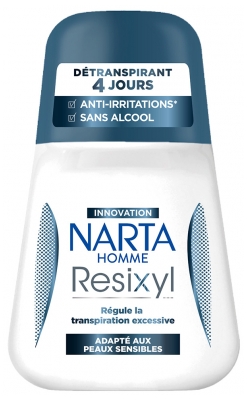 Narta Homem Résixyl Antitranspirante 4 Dias Roll-on 50 ml