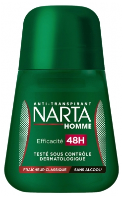 Narta Homme Fraicheur Anti-Transpirant Classique 48H Bille 50 ml