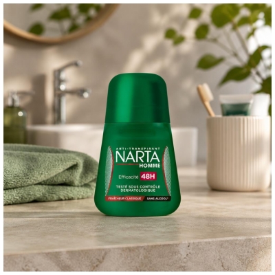 Narta Mužský Antiperspirant Klasická Svěžest 48H Kuličkový 50 ml