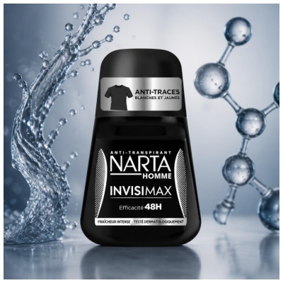 Narta Homem Antitranspirante Invisimax 48H Roll-on 50 ml