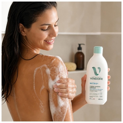 Laboratoires Vendôme Nutri V+ Crème Lavante Surgras 400 ml