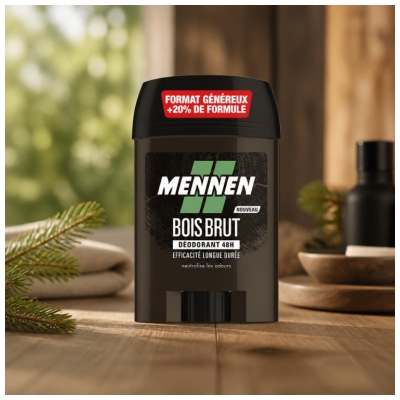 Mennen Deodorant Bois Brut 48H Wide Stick 60 ml