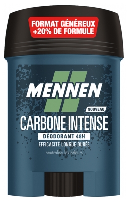 Mennen 48H Stick Deodorante al Carbone Intenso Grande 60 ml