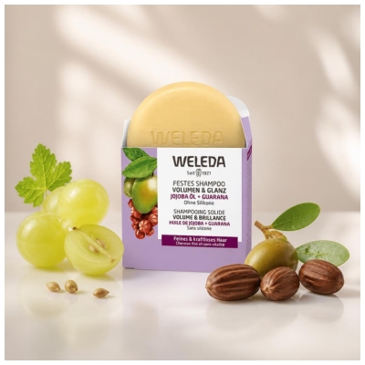 Weleda Șampon Solid Volum & Strălucire 50 g