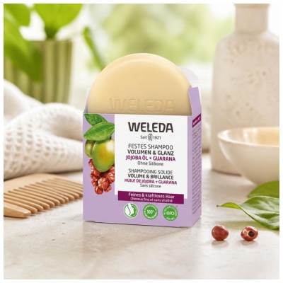 Weleda Shampoing Solide Volume & Shine 50 g