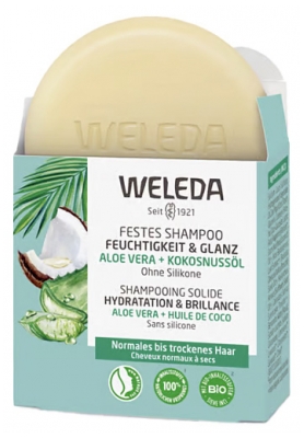 Weleda Shampoing Solide Hydratation & Brillance 50 g