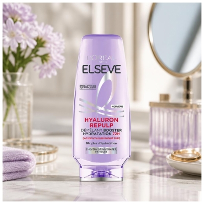 L'Oréal Paris Elseve Hyaluron Repulp Démêlant Booster Hydratation 72H 200 ml